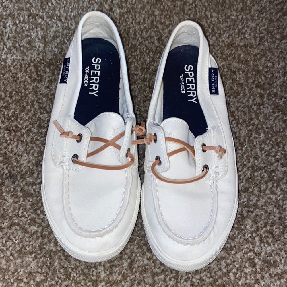 Sperry loafers, white size 6.5